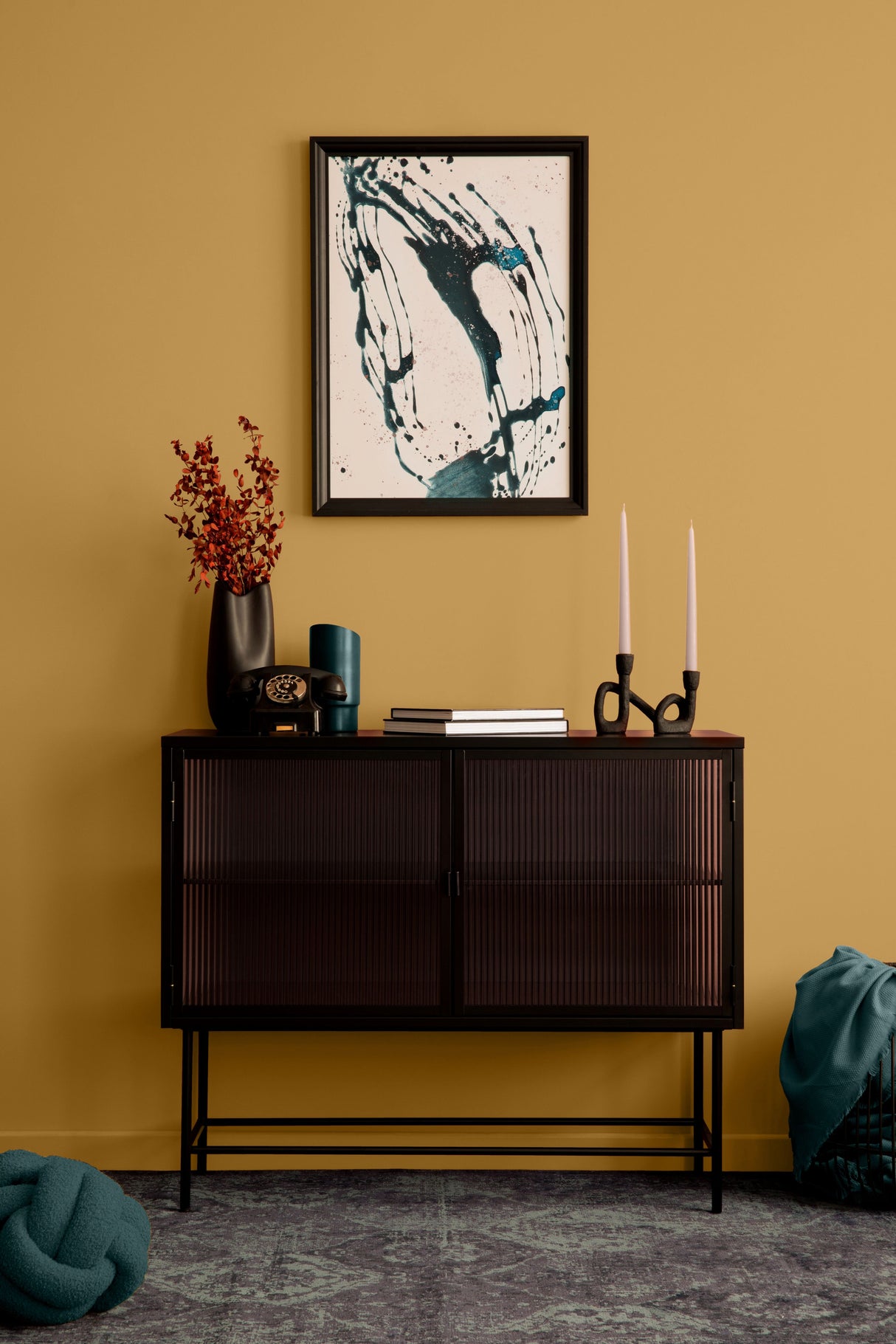 Golden Gleam Painted on Interior Wall