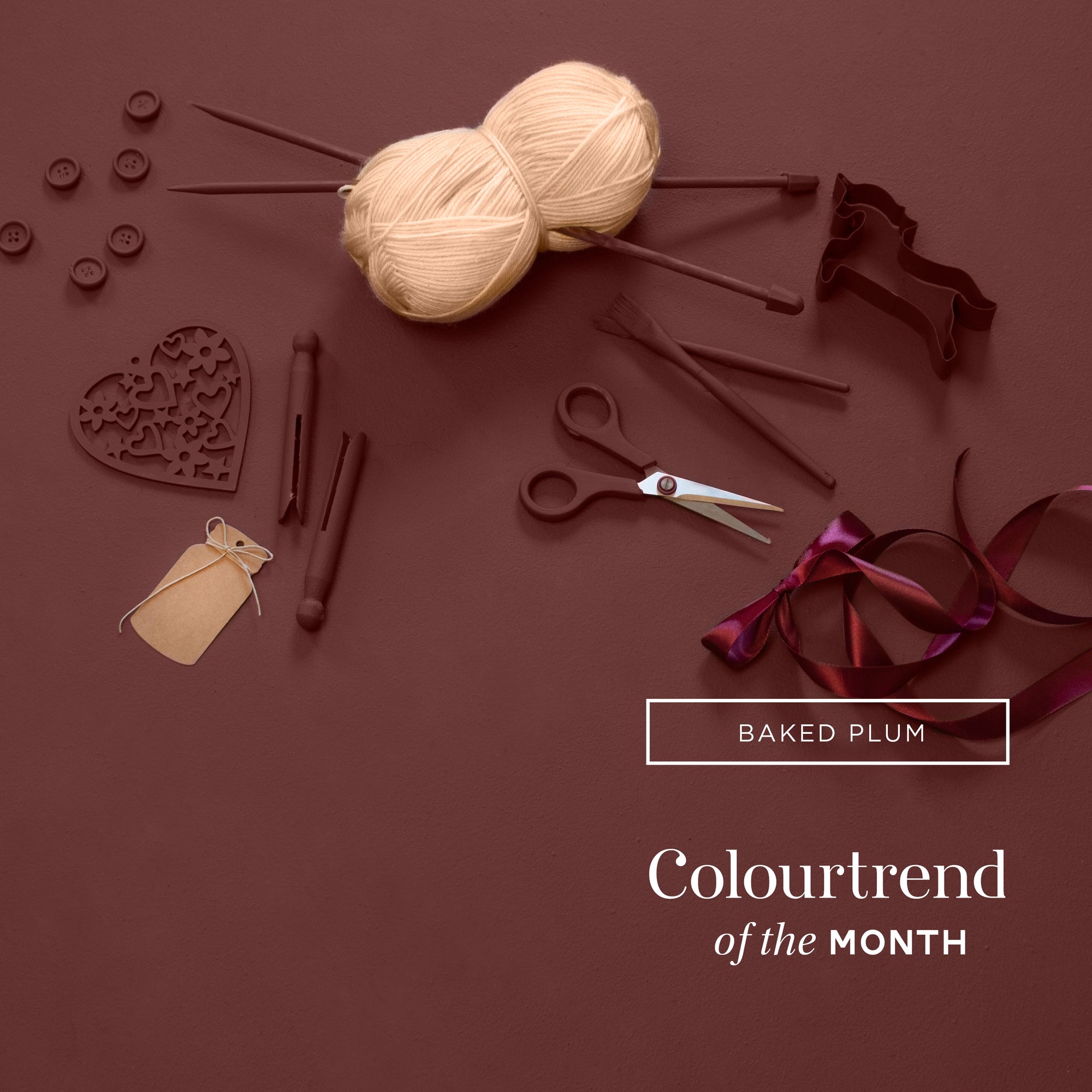 September Colourtrend of the Month- Baked Plum