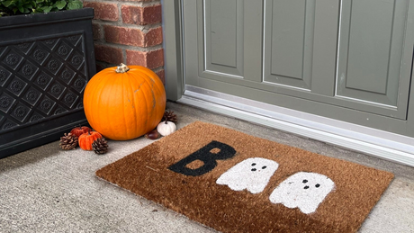 Haunting Halloween Front Door Mats!