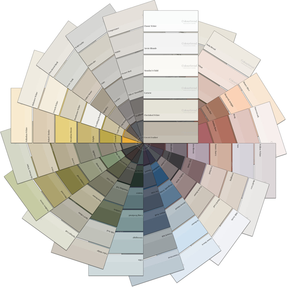 Colourtrend Colour Cards and Charts Colourtrend Paints