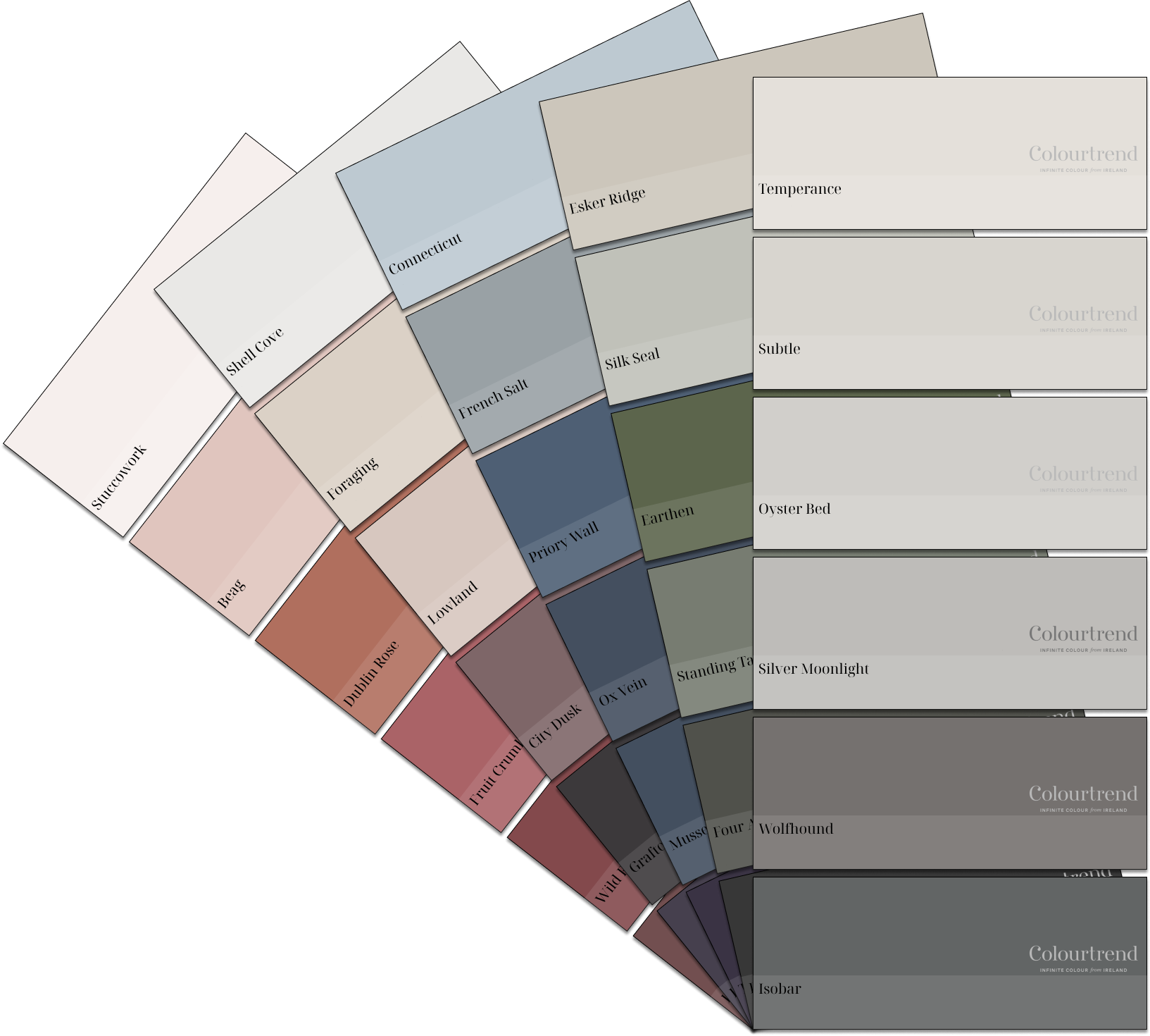 Colourtrend Colour Cards and Charts - Colourtrend Paints